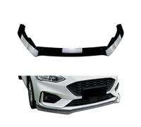 Car Body Kit Spoiler Lip Guard Cover for Ford Focus MK4 ST-Line 2019 2020 2021 2022, Splitter Trim Exterior Accessories Perfectly Match and Protect Your Car,Gloss Black