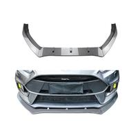 Car Body Kit Spoiler Lip Guard Cover for Ford Focus RS MK3 2015 2016 2017 2018, Splitter Trim Exterior Accessories Perfectly Match and Protect Your Car, Carbon Look