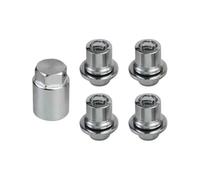 Car bolts set Compatible With Toyota For Matrix 03-08 4Nuts 1Key 33MM 44MM Wheel Lock Lug Nuts M12x1.5 PT27648100 00276-00900 00276-00901(33mm)