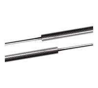 Car Bonnet Gas Springs For Fiat 500 2007-2020 Absorber Front Bonnet Modify Shock Dampers Spring Lift Supports Prop Hood Struts(Carbon Fiber Black)