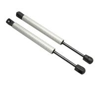 Car Bonnet Gas Springs For Hyundai For Tucson TL 2015-2018 Front Hood Bonnet Modify Gas Struts Lift Support Shock Absorber Cylinders Prop Dampers(Silver carbon fiber)