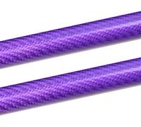 Car Bonnet Gas Springs For MG For Mulan For MG4 EV EH32 2022 2023 Damper Pistons Lift Support Shock Prop Rods Hood Bonnet Struts(Purple carbon fiber)