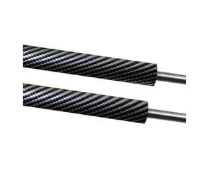 Car Bonnet Gas Springs For Toyota For Land For Cruiser For Prado 2002-2009 Front Struts Support Bar 5344069055 Hood Lift Gas Springs Bonnet Rod Hood Struts(Black Silver)