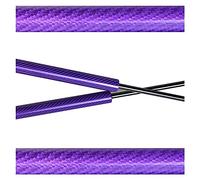 Car Bonnet Gas Springs For VW For Amarok 2010-2020 Pickup Rear Tailgate Shock Assist Slow Down Gas Struts Easy Up Lift Support Damper Rod Arms Gas Struts Bonnet Hood(Purple carbon fiber)