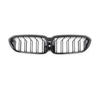 Car bonnet grille Compatible With For 5-Series G30 G31 2017 2018 2019 2020 Front Bumper Grille Upgrade To Style Grill Gloss Black Double Slat