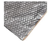 Car Bonnet Insulation Mat 1 Piece Engine Bonnet Firewall Noise Proofing Deadener 2MM Aluminum Foil Car Sound Heat Insulation Cotton Mats(C)