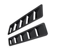 Car Bonnet Vent Compatible With 2pcs Car Front Hood Vent Grill Cooling Panel Exterior Parts Replacement Accessories(Black 1)