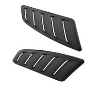 Car Bonnet Vents Cover 2pcs Car Bonnet Front Hood Vent Air Flow Intake Decorative Accessories Compatible With For Mustang
