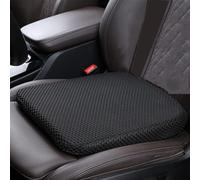Car Booster Seat Cushion For Ford Mondeo Focus 2 3 Kuga Fiesta, Comfortable Non-Slip Boost Mat Drivers Driving Chair Support Universal Interior Accessories,Black-6cm