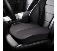 Car Booster Seat Cushion For Ford Ranger Wildtrak 2016-2024, Memory Foam Portable Cushions Driving Soft Chair Support Pad Wedge for Auto Office Home,Black