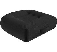 Car Booster Seat Cushion Posture Cushion Portable Breathable Mesh, Effectively Increase The Field of View by 12cm/ 4.7in, Ideal for Office, Home, Angle Lift Seat Cushions,Black