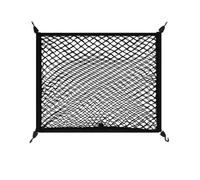 Car Boot Cargo Net for Jaguar F-Pace E-Pace I-Pace, Polyester Elastic Adjustable Trunk Storage Mesh Organizer Luggage Protection Net,B Double layer-A 80 * 40cm
