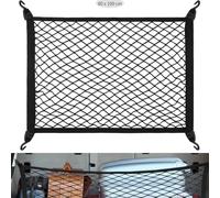 Car Boot Cargo Net for Mercedes Benz E Class 1995-2025 W210-W213 W214, Adjustable Elastic Nylon Car Boot Net Single-layer Luggage Fixed Net,B