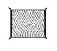 Car Boot Cargo Net for Peugeot 2008 3008 5008 4008 Rifter, Extra Large Elastic Cargo Storage Net Stops Shopping and Luggage Sliding Around,B 80 * 60cm-Single layer