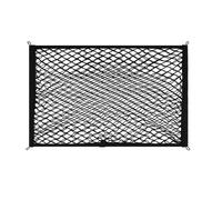 Car Boot Cargo Net for Renault Clio (III IV V 2005-2025 2026),Double-Layered Rear Trunk Organizer With Wide-Brim Design,Elastic Mesh Net For Storing Luggage And Groceries,L