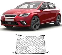 Car Boot Cargo Net for SEAT Ibiza Mk5 Mk4 6J 6F 2009-2023 2024 2025 2026, Adjustable Elastic Nylon Car Boot Net Single-layer Luggage Fixed Net