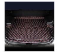 Car Boot Cover For Jaguar For XJ L 2010 2011 2012 2013 2014 2015 2016 2017 2018 Car Trunk Mat Cargo Liner Carpet Car Boot Mat Liner(Black red 5)
