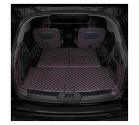 Car Boot Cover Mats For Explorer 2020 2021 2022 2023 Car Trunk Mat Cargo Liner Carpet Interior Accessories Cover Guard for Car Trunk(Black red B)