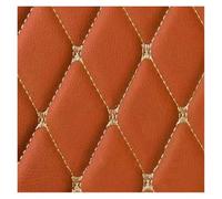 Car Boot Cover PU Leather Customized Car Trunk Mat for Volvo S80 2007 2008 2009 2010 2011 2012 Car Accessories Carpet Car Boot Mat(Brown)