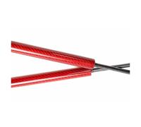 Car Boot Gas Springs For Hyundai Terracan HP 2001-2007 SUV Rear Trunk Boot Struts With Spoiler Tailgate Shocks Damper Cylinders Piston Prop Rod 2PCS Car Lift Supports(Red carbon fiber)