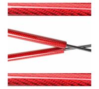 Car Boot Gas Springs For Jeep For Grand For Cherokee 2005-2008 2009 2010 Rear Window Windshield Struts Lift Supports Gas Spring Rod Shocks Damper Car Lift Supports(Red carbon fiber)