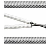 Car Boot Gas Springs For Jeep For Grand For Cherokee 2005-2008 2009 2010 Rear Window Windshield Struts Lift Supports Gas Spring Rod Shocks Damper Car Lift Supports(Silver carbon fiber)