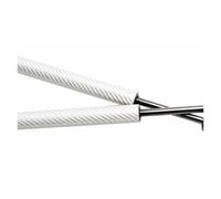 Car Boot Gas Springs For Mitsuoka Viewt For Duesen Bayern K12 2002-2010 Rear Tailgate Trunk Boot Damper Gas Struts Spring Lift Support 500mm Car Lift Supports(Silver carbon fiber)