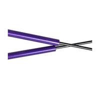 Car Boot Gas Springs For Mitsuoka Viewt For Duesen Bayern K12 2002-2010 Rear Tailgate Trunk Boot Damper Gas Struts Spring Lift Support 500mm Car Lift Supports(Purple carbon fiber)