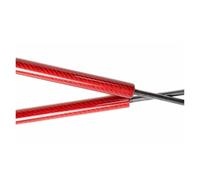 Car Boot Gas Springs For Nissan For X-Trail T30 SUV 2000-2007 Rear Tailgate Struts Trunk Boot Lift Supports Prop Rod Gas Spring Damper Shocks 90451-8H31A Car Lift Supports(Red carbon fiber)