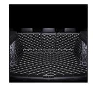 Car Boot Liner Compatible With Audi Q7 5 Seat 2006-2015 2016 2017 2018 2019 Customized Full Coverage Car Trunk Mat(Black Beige,5 Seat 2006-2015)