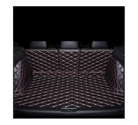Car Boot Liner Compatible With Lincoln MKX 2010 2011 2012 2013 2015 2016 2017 2018 Customized Full Coverage Car Trunk Mat(Black red,2015-2018)