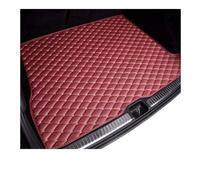 Car Boot Liner Compatible With Nissan Juke 2011 2012 2013 2014 2015 2016 2017 Custom Car Boot Liner Luggage FLoor Tray Waterproof Carpets(Wine red)