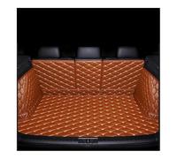 Car Boot Liner Customized Full Coverage Car Trunk Mat Compatible With Audi Q7 7 Seat 2006-2015 2016 2017 2018 2019(Brown,7 Seat 2006-2015)