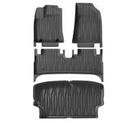 Car Boot Liner For BYD For SEAGULL For Dolphin For Mini 2023 2024 Car Floor Mats Cargo Liner Trunk Pad TPE 3D Foot Mat All Weather Black(LHD 4P)