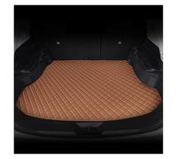 Car Boot Liner For Chevrolet For Corvette For Coupe 97-04 PU Leather Car Trunk Mats Interior Details Accessories Carpet(Brown)