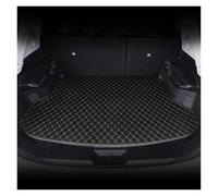 Car Boot Liner For Chevrolet For Corvette For Coupe 97-04 PU Leather Car Trunk Mats Interior Details Accessories Carpet(Black beige)