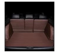 Car Boot Liner For Chevrolet For Trailblazer 2019-23 Stripe 5D Full Coverage Car Trunk Mat Accessories Carpet(Coffee)