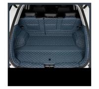 Car Boot Liner For GAC For EMZOOM GS3 2023 2024 Car Boot Mat Rear Trunk Liner Cargo Leather Floor Carpet Tray Protector Trunk Mat(Full set blue,A Without lights)