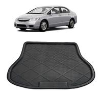 Car Boot Liner for Honda Civic 8th Generation 2004-2010, Cargo Mat TPE Trunk Protector Car Rear Trunk Mats Waterproof Protective Pad Accessories