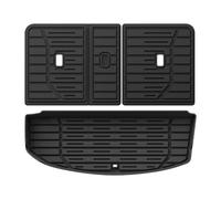 Car Boot Liner For Hyundai For Palisade 2026 7 Seat Rear Trunk Mat Cargo Liner Car Interior Accessories Third Row Seat Backrest Protective Pad Rear Cargo Mat(Trunk mat 3pcs)