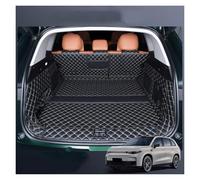 Car Boot Liner For Leapmotor C10 2024 2025 PU Trunk Mat Car Waterproof Floor Mat Car Accessories Fully Surrounded(Full set black beige)