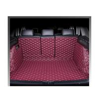 Car Boot Liner For Mazda For CX-5 For CX5 For KF 2017 2018 2019 2020 2021 2022 Rear Trunk Mat Liner Floor Tray Carpet Mud Pad Guard Protector(WINE RED 3D)