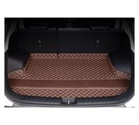 Car Boot Liner For Mazda For CX-5 For CX5 For KF 2017 2018-2022 Leather Rear Trunk Mat Liner Floor Tray Carpet Mud Pad Guard Protector(Coffee)