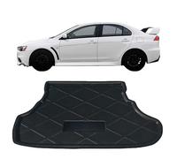 Car Boot Liner for Mitsubishi Evolution 2010-2016, Cargo Mat TPE Trunk Protector Car Rear Trunk Mats Waterproof Protective Pad Accessories
