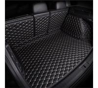 Car Boot Liner For Mitsubishi For Outlander 2013-2020 Full Surround Car Trunk Mat Waterproof Interior Details Carpet Accessories Rear Trunk Liner(Black beige)