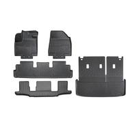 Car Boot Liner For Nissan For Pathfinder 2022-2025 7/8 Seats Gas Version TPE Floor Mats All Weather Trunk Mat Waterproof Carpet Custom Boot Mat(5PCS For 7seats)
