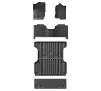 Car Boot Liner For Nissan For Titan 2017-2024 TPE 3D Car Floor Mats Cargo Liner Trunk Pad Odorless Tray Accessories Black(LHD 5P)