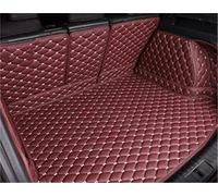 Car Boot Liner For Peugeot 3008 2009-2016 The Trunk Cargo Leather Liner Car Boot Liner Cargo Compartment Floor Carpet Mud Accessories(WINE RED)