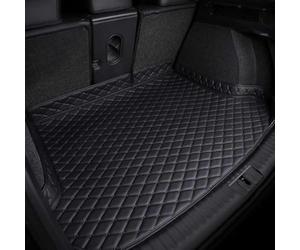 Car Boot Liner, for Renault Koleos 2017-2021 Car Leather Boot Liner Mats, Boot Floor Car Floor Mat Protector Non Slip Waterproof Raised Edges,B