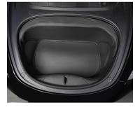 Car Boot Liner For Tesla For Model For 3 2021-2023 Front Cargo Liner & Boot Lower Storage Mat Leather Modification Trunk Frunk Carpet Protector Car Trunk Mat(Frunk Black)